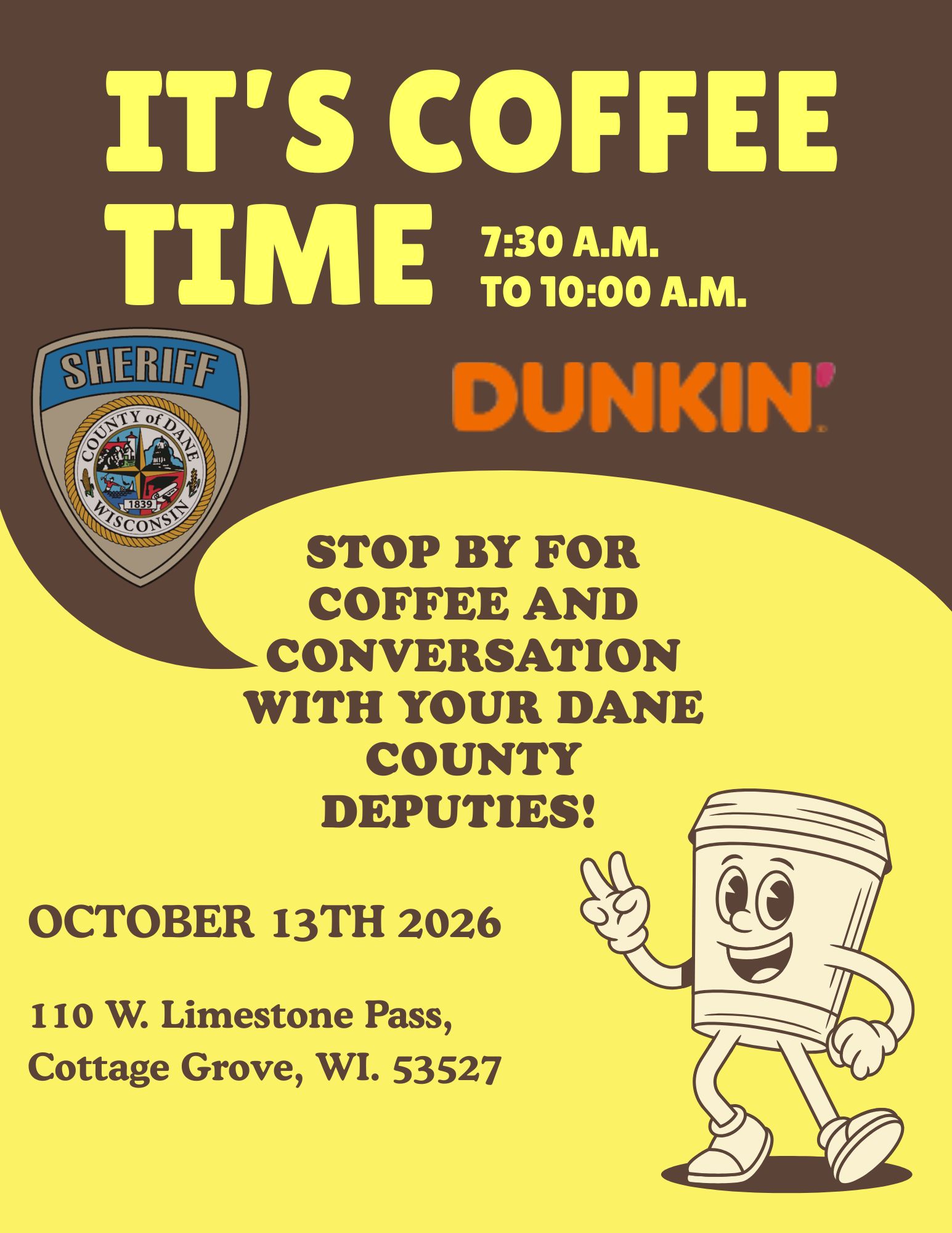 Coffee with a Cop